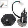 Ignition Key Switch Fuel Cap Lock Set For Yamaha DT200R XT250 XT350 1988-2001