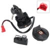 4-Wire Ignition Switch Fuel Cap Helmet Lock Set For Yamaha XT 250 X Serow 05-17