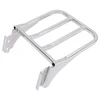 Sissy Bar Backrest Luggage Rack For Heritage Softail Dyna Sportster 1986+ Chrome