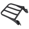 Sissy Bar Backrest Luggage Rack For Heritage Softail Dyna Sportster 1986+ Black