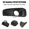 Right Fog Lamp Light Bezel PC3Z17C754AA For Ford F250/350/450/550 2023-2025