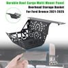 Roof Cargo Multi Mount Panel Overhead Storage Basket for Ford Bronco 2021-2025