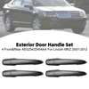 Exterior Door Handle Set of 4 Front&Rear AE5Z5422404AA For Lincoln MKZ 07-12