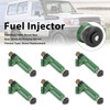 6Pcs Fuel Injector For Toyota Landcruiser FZJ78 1FZ-FE 1999-06 23250-66010