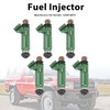 6Pcs Fuel Injector For Toyota Landcruiser FZJ78 1FZ-FE 1999-06 23250-66010