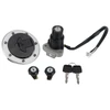 Ignition Key Switch Fuel Cap Lock Set For Kawasaki Ninja RR 150 KRR 150 ZX150