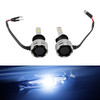 LED Headlight Bulb Kit High Low Beam H1 12V 24W 6500K Fan Cooling For HELLA