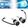LED Headlight Bulb Kit High Low Beam H1 12V 24W 6500K Fan Cooling For HELLA