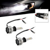 LED Headlight Bulb Kit High Low Beam H1 12V 24W 6500K Fan Cooling For HELLA