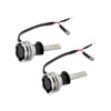 LED Headlight Bulb Kit High Low Beam H1 12V 24W 6500K Fan Cooling For HELLA