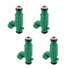 4Pcs Fuel Injector For Nissan Sentra L4 1.8 2003-06 0280156159 16600-4Z800