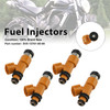 4PC Fuel Injectors 5VX-13761-00-00 For Yamaha FZ6 04-09 FZ6R 09-17