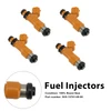 4PC Fuel Injectors 5VX-13761-00-00 For Yamaha FZ6 04-09 FZ6R 09-17