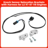 Knock Sensor Relocation Brackets with Harness for LS 97-07 V8 Engines