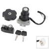 4-Wire Ignition Switch Fuel Cap Helmet Lock Set For Yamaha XT 600 XT600 90-1995