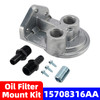 15708 Oil Filter Mount Kit 1/2 in NPT Female Ports 3/4-16 in Center Thread