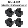4Pcs Electric Window Switch 6554.QK for Citroen Berlingo 2008-2018 MPV