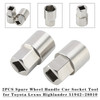 2PCS Spare Wheel Handle Cnc Socket Tool for Toyota Lexus Highlander 51942-28010
