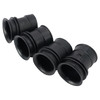 4x Air Box Rubber Adapter Boot Set For Kawasaki KZ900 KZ1000 KZ1000K LTD Z1 Z1R