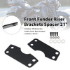 Front Fender Riser Brackets Spacer 21" For Touring Road Glide King Street 2024+