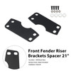 Front Fender Riser Brackets Spacer 21" For Touring Road Glide King Street 2024+