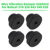 4Pcs Vibration Damper 6560633 For Bobcat 310 320 443 540 630 743 751 753 873