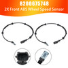 2X Front ABS Wheel Speed Sensor for Opel Vauxhall Vivaro A X83 8200675748