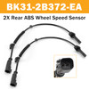 2X Rear ABS Wheel Speed Sensor for Ford Transit 1817687 BK31-2B372-EA