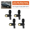 4PCS ABS Wheel Speed Sensor Front Rear LH RH For Toyota Tundra 2007-2017
