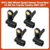 4PCS ABS Wheel Speed Sensor Front Rear LH RH For Toyota Tundra 2007-2017