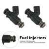 2PC 27654-06 Fuel Injectors 27709-06A Fits For Dyna Cross Bones 25 Degree