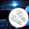 2Pcs Car Light Sky White LED Signal Bulb W5W T10 2880SW 12V 1W For OSRAM