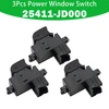3Pcs Power Window Switch for Nissan Dualis Qashqai J10 Murano 3.5L 25411-JD000