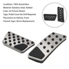 Pedal Set Pedals Pedal Caps For Jeep Wrangler 2008-2017 Automatic