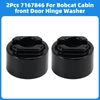 2Pcs 7167846 For Bobcat Cabin Front Door Hinge Washer T450 T550 T590 T595 T630