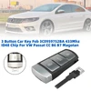 3 Button Car Key Fob 3C0959752BA 433Mhz ID48 Chip For VW Passat CC B6 B7 Magotan