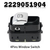 4Pins Window Switch 2229051904 for Mercedes-Benz W213 W222 E300 S500 S600 S400