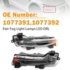 Pair Fog Light Lamps LED DRL For Tesla Model 3 Y 2017鈥?023