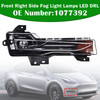 Front Right Fog Light Lamps LED DRL 1077392 For Tesla Model 3 Y 2017鈥?023