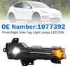 Front Right Fog Light Lamps LED DRL 1077392 For Tesla Model 3 Y 2017鈥?023
