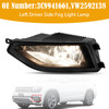 Left Driver Side Reflector Type Fog Light Lamp For Volkswagen Atlas 2018-2020