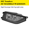 Right Passenger Side Reflector Type Fog Light Lamp For VW Atlas 2018-2020