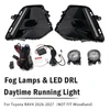 Fog Lamps & LED DRL Daytime Running Light Set For Toyota RAV4 2026-2027