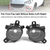 Pair Front Fog Light Lamp For Vauxhall Corsa 2011-2019 13253625 13253626