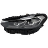 LED Left Headlight Chrome 63115A0E601 Without AFS For BMW X3 X4 G01 G02 22-2025