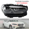 LED Right Headlight Chrome 63115A0E602 Without AFS For BMW X3 X4 G01 G02 22-2025