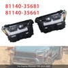 Left+Right LED Headlight 81140-35681 81140-35661 For Toyota 4Runner TRD 25-2026