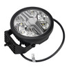 Round Auxiliary Lamp ValueFit 6" 12/24V 90W 8500LM 6000K For HELLA
