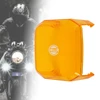 Square Amber Lamp Outer Protective Cover ValueFit 4.3" For HELLA 358233951