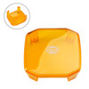Square Amber Lamp Outer Protective Cover ValueFit 3.6" For HELLA 358233961